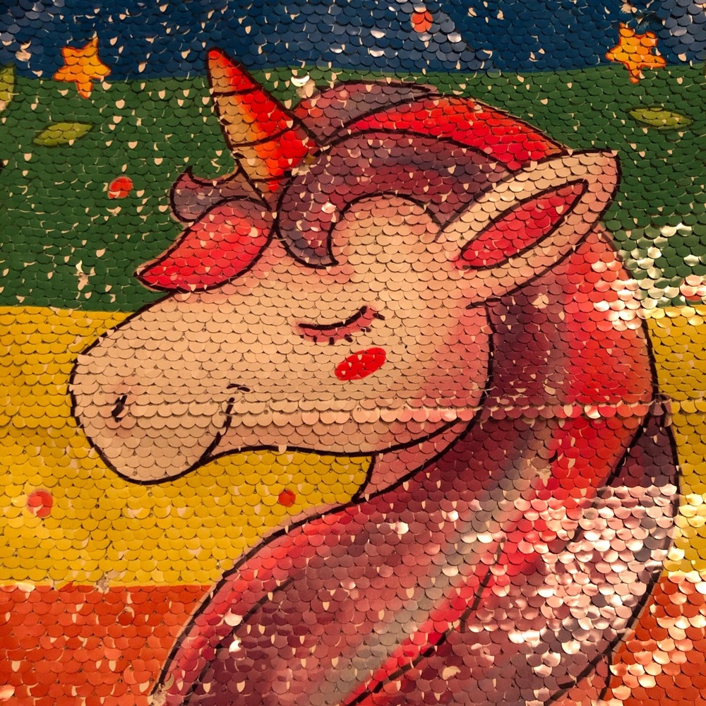 Unicorn Sequin Backpack